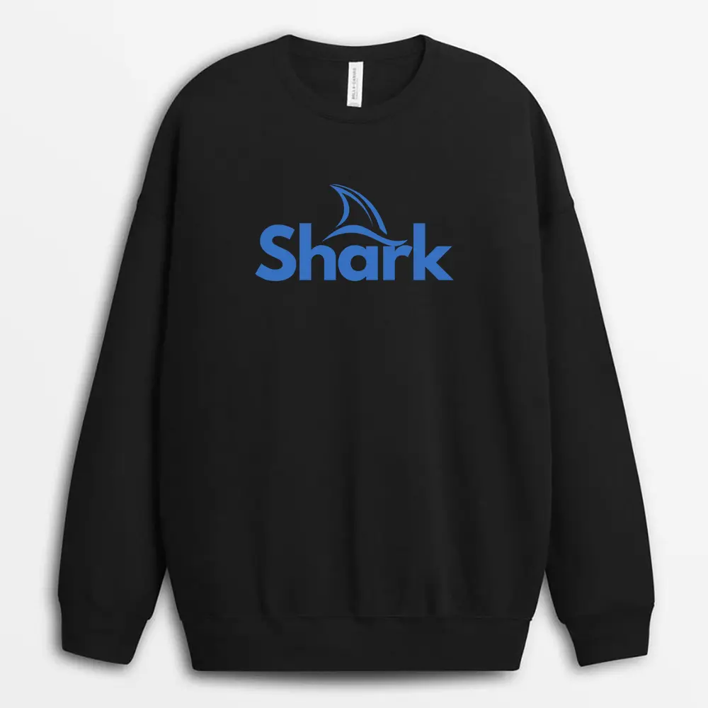 Let Actions Speak black sweatshirt with quiet strength slogan design